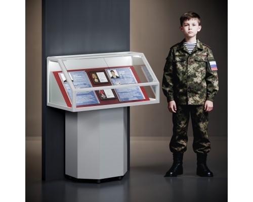 Прилавок музейный «Патриот» ПМЭпп 01