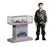 Прилавок музейный «Патриот» ПМЭпп 02