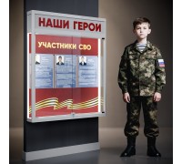 Витрина музейная настенная  ВМЭпп 25